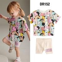 ราคา พร้อมส่งจากไทย ชุดเซ็ต ชุดเสื้อยืด กางเกงขาสั้น ลายมิกกี้เมาส์ Micky Mouse DR152 (22115788673)