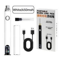 ราคา 510อินเตอร์เฟซ650Mah 1100Mah ปากกาลวดร้อนไร้สายพร้อมฝาปิดปรับแรงดันได้สามระดับ (23652193217)