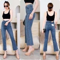ราคา ขาม้าเล็กทรง8ส่วนผ้ายืดปลายขาตัดเอวสูง (20005215021)