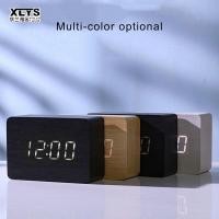 ราคา XINLANYASHE จัดส่งฟรี ไม้นาฬิกาปลุก Led Smart Dual นาฬิกาปลุกแบบมีหน้าจอ Usb นาฬิกาทำจากไม้ นาฬิกาปลุกดิจิตอล รูปแบบกระจก led นาฬิกาปลุก ตั้งโต๊ะ นาฬิกาปลุกดิจิตอลตั้งโต๊ะ ห้องนอน แสดงอุณหภูมิ นาฬิกาป