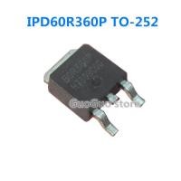 ราคา 10Pcs IPD60R360P TO 252 60R360P IPD60R360 TO252 60R360Q 60R360 SMD ใหม่ (9659808113)