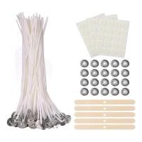 ราคา Candle Wicks Pack Of 100 15 Cm Wicks for Candles Odourless Candle Wicks for Candles for Candle Making Candle DIY (22219161164)