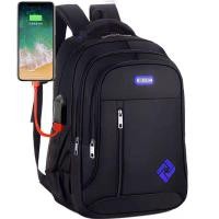 ราคา Bharara ฉบับภาษาเกาหลีของกระเป๋านักเรียนความจุสูงนักเรียนชายมัธยมต้นกระเป๋าสะพายสีดำกระเป๋าเป้สะพายหลัง (24541431707)