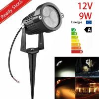 ราคา ไฟสนามหญ้า LED 9WIP65สนามหญ้ากันน้ำโคมไฟต้นไม้ไฟไฟในสวนด้านนอกสปอร์ตไลท์ทางเดินในลานสนามหญ้าโคมไฟสนามหญ้า9W AC 12V 220V หลอดไฟถนนโคมไฟต้นไม้พร้อมเข็มสำหรับสวนทางเดินในไฟภายนอกอาคาร (20169245209)