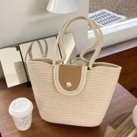 ราคา พร้อมส่ง กระเป๋าสะพายไหล่สําหรับผู้หญิง กระเป๋าสาน สไตล์วินเทจคลาสสิค แฟชั่นฤดูใบไม้ผลิง งานดีมาก แฟชั่นมาใหม่ (24383102236)