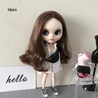 ราคา HEALMEYOU สวมใส่สบายๆ เสื้อผ้าเสื้อน่ารัก แฟชั่นสำหรับผู้หญิง งานทำมือ กางเกงยีนส์ขายาว ของเล่นเด็กเล่น กางเกงขาสั้นท่อนบน สำหรับ ตุ๊กตาบลายธ์ สำหรับ licca ob24 26 27ตุ๊กตาสำหรับ azone19 PP FR ตุ๊กตา 