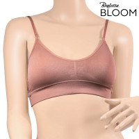 ราคา Braletta Bloom Bra บราเล็ทธา บลูม บราไร้โครง มีลูกไม้ด้านหลัง พร้อมตะขอหลังปรับความกระชับ สายบ่าเล็กปรับความยาวได้ (12725993877)