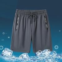 ราคา กางเกงขาสั้นผู้ชายไซส์ใหญ่ เอว36 49 กางเกงวอร์ม ผู้ชาย ทำจากผ้าไหมเย็น ระบายอากาศ กางเกงไซส์ใหญ่ (21945224971)