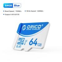 ราคา การ์ดความจำไมโครการ์ด SD ORICO คลาส10 70เมกะไบต์ วินาที64GB 128GB ความเร็วสูง U3 A1หน่วยความจำการ์ด MicroSD TF (24428656593)