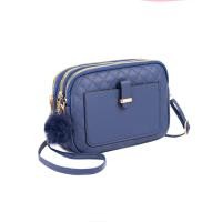 ราคา GC 304 กระเป๋าสตางค์สะพายได้ กระเป๋าสะพายข้างสำหรับผู็หญิง 3 ซิป จุของได้เยอะ (21410504031)