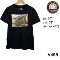 ราคา เสื้อยืดมือสอง คัดเกรด ลาย Star Wars Baby Yoda (22988594294)