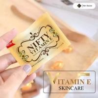 ราคา 6ซอง 3แถม3ซอง วิตามินอี แบบเม็ด บำรุงผิวหน้า nifty vitaminE skin care (24434311776)