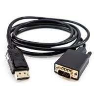 ราคา Display to VGA Adapter Converter Display Port DP To VGA Adapter Displayport VGA Splitter Male to Female Video Link 1 8M (19387005334)