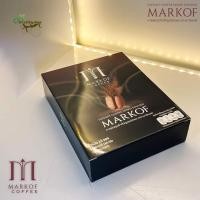 ราคา Markof Coffee มาร์คอฟ คอฟฟี่ กาแฟโกแม็กซ์เดิม กาแฟวันแมนเดิม กาแฟปลุกพลังชาย 1 กล่อง 10 ซอง (24252189979)