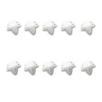 ราคา กิ๊บแผงประตู หมุดยึดติดประตู สีขาว จำนวน 10ชิ้น Isuzu D max TFR อีซูซุ ดีแมกซ์ D max ดีแม็ก ดีแม็ค ทีเอฟอาร์ 2 ประตู 4ประตู ปี 1997 2011 รถกระบะ สินค้าราคาถูก คุณภาพดี Door Panel Clips (2043220800)