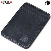 ราคา TRUSTY กระเป๋าเงินหนังวัวแท้ กระเป๋าสตางค์แบบบาง Genuine Leather Card Holder Wallet Elephant 1486 1587 2795 (102195527)