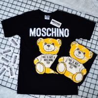 ราคา เสื้อยืดแฟชั่น เสื้อยืดMOSCHINO ลายสตรีท สุดเท่ ลายสกรีนอย่างดีสินค้าพร้อมส่งทั่วประเทศ (24012785173)