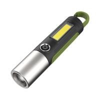 ราคา Jerry jk ไฟฉาย LED ชาร์จ USB ขนาดเล็กชาร์ตไฟได้ไฟฉาย LED COB XPE ไฟฉายไฟฉายเอบีเอสโฟกัสแบบพกพาตะเกียงตั้งแคมป์ซูมได้พร้อมคลิปหนีบปากกา (24443064765)