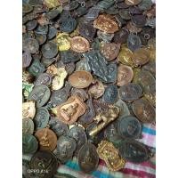 ราคา พระบ้านแท้ รวมเกจิทั่วไทย พระเหรียญ แบบซุ่ม ชุด 5 องค์ (16931362822)