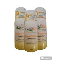 ราคา 3 ชิ้น Deodomin โรลออนสารส้ม สูตรไวท์เทนนิ่ง ขวดเหลือง 60 มล (22516813942)