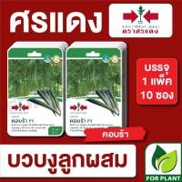ราคา ผักซอง ศรแดง เมล็ดพันธุ์ พันธุ์ผักบวบงู คอบร้าGG F1 บรรจุแพ็คล่ะ 10 ซอง ราคา 300 บาท (24049398683)