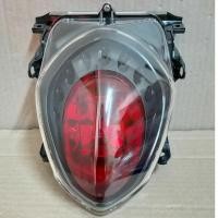 ราคา ไฟท้ายชุดเพชร เเดง ใส หน้ากากดำ พร้อมขั้วไฟเเละหลอดไฟ รุ่น FINO FI ปี 2013 2015 4631 249 ZRDBL HMA Brand (21390138189)