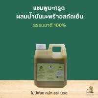 ราคา แชมพูมะกรูดออร์แกนิค ผสมน้ำมันมะพร้าวสกัดเย็น สูตรไม่มีฟอง 3in1 ธรรมชาติ 100 ลดผมร่วง ขจัดรังแค (19267283469)