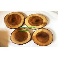 ราคา ถาดไม้ เขียงไม้ ชามไม้ ขนาดกว้าง8นิ้ว 10นิ้ว 12นิ้ว หนา1นิ้ว ติดเปลือกธรรมชาติใส่อาหาร (7652667751)
