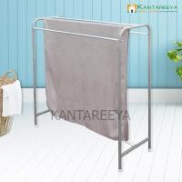 ราคา KANTAREEYA ราวตากผ้า ราวตากผ้าขนหนูตัวU 30x77x85cm รุ่น KT EP14 สีเทา ราวตากผ้าขนหนู ราวตากผ้าคอนโด ราวตากผ้าเด็กหอ ราวมินิมอล (1330952941)