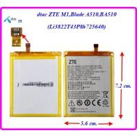ราคา แบตเตอรี่ dtac ZTE M1Blade A510BA510 Li3822T43P8h725640 5 6x7 2 cm 2200 mAh (20785976610)