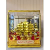 ราคา ของตกแต่งบ้าน ของขวัญ ของมงคล เรือสำเภานำโชค (8629239121)
