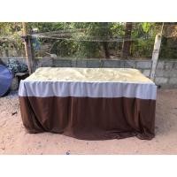 ราคา มุ้งไก่ชน มุ้งคลุมลู่วิ่งไก่ชน มุ้งคลุมลู่วิ่ง แบบโปร่งบนคอตาข่าย 80x200x80 คลุมนอนได้เลยไม่ต้องเก็บไก่ออกจากลู่ (7974604367)