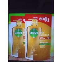 ราคา เจลอาบน้ำเดทตอล ชนิดถุงเติม สูตรโกลด์ คลาสสิค คลีน 400 มล X2 (17083557860)