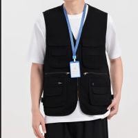 ราคา เสื้อกั๊กสีดำล้วน เสื้อกั๊กสีดำ เสื้อกั๊ก เดิน ป่า (24501833748)