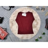 ราคา เสื้อเรย่อน คอเหลี่ยมแขนยาว (19360837536)