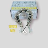 ราคา แผงไดโอด ไดชาร์จ รถโตโยต้า ไมตี้เอ็ก TOYOTA MIGHTY X MTX 2L หลักแบตน็อตเบอร์8 และ น็อตเบอร์10ไดโอดเป็นทองแดง เนื้องานดี คุณภาพ (3783304432)