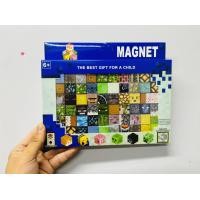 ราคา บล็อกมายคราฟ ตัวต่อแม่เหล็ก สุ่มลาย 60 ชิ้น ขนาด 2x2x2 cm (24440869260)