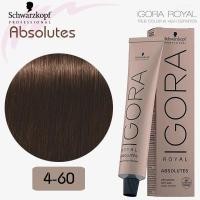 ราคา เฉพาะสี Schwarzkopf Igora Royal Absolutes 60ml ปิดผมขาว สีสวย ไม่มืด (22608229087)