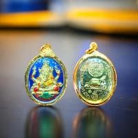 ราคา จี้ ล๊อกเก็ตจ พระพิฆเนศ ลงยา หลวงพ่อคล้อย วัดภูเขาทอง กรอบชุบเศษทองแท้ เพื่อความสมบูรณ์เติมเต็มของชีวิต เทพแห่งศิลปะ ปัญญา และความสำเร็จ (17247967724)