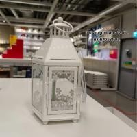 ราคา IKEA อิเกีย ตะเกียงเทียนทีไลท์ ที่ใส่เทียน ที่วางเทียนหอม ตะเกียงใส่เทียน (19983621916)