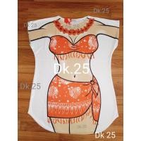 ราคา เสื้อบีกินี่ลายชุดว่ายน้ำ เสื้อยืดสกรีนลายชุดว่ายน้ำ เสื้อยืดสรีนลายชุดว่ายน้ำ bikini shirt เดรส สกรีนด้านหน้าและหลัง ไซส์ใหญ่ (21587418260)