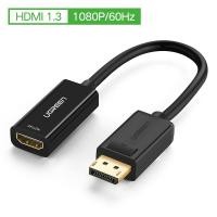 ราคา UGREEN 1080P 4K DisplayPort DP Male to HDMI Female Cable Adapter Display Port Converter for Projector HP Dell Laptop Model 70694 (24615956716)