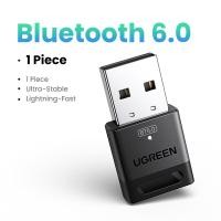 ราคา UGREEN USB Bluetooth 6 0 Dongle Adapter for PC Speaker Wireless Mouse Keyboard Music Audio Receiver Transmitter Bluetooth Model 75073 (24587893317)