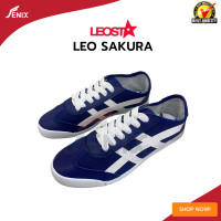 ราคา รองเท้าผ้าใบ ไซส์ 36 44 LEO SAKURA รองเท้าผ้าใบทรงOnitsuka (17432585380)