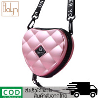 ราคา Ellalyn กระเป๋าสะพายข้างทรงหัวใจ แบรนด์ Forever Young รุ่น LN H01 พลาสติกพีวีซีทนต่อการใช้งาน (767092918)