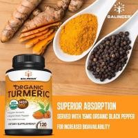 ราคา Balincer Turmeric Black Pepper 1400Mg 30Cps บำรุงกระดูกและข้อต่อ ลดการอักเสบของร่างกาย เสริมภูมิ (22102640155)