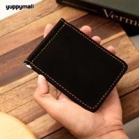 ราคา กระเป๋าสตางค์หนังวัวแท้ 100 Money Clip มันนี่คลิป กระเป๋าใส่บัตร หนีบแบงค์ ผลิตจากไทย (22836265717)