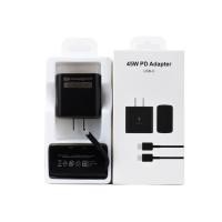 ราคา Sanmax 45w charger หัวชาร์จ สายชาร์จ 5A PD ประเภท C สำหรับ samsung Galaxy iphone ipad tab รับประกัน 1 ปี ชิปอัจฉริยะ PPS (23361156893)