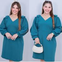 ราคา ส่งฟรี พร้อมส่ง เดรสสาวอวบ ชุดเดรสผู้หญิง พลัสไซส์ ชุดออกงาน ไซส์ใหญ่ เดรสแฟชั่นผู้หญิง ด942 ชุดเดรส เดรสออกงาน เดรสคนอ้วน ชุดคนอ้วน (24327664490)