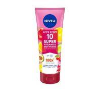 ราคา นีเวีย Nivea Extra Bright 10 Super Vitamin Skin Food Serum 320ml (23427805905)